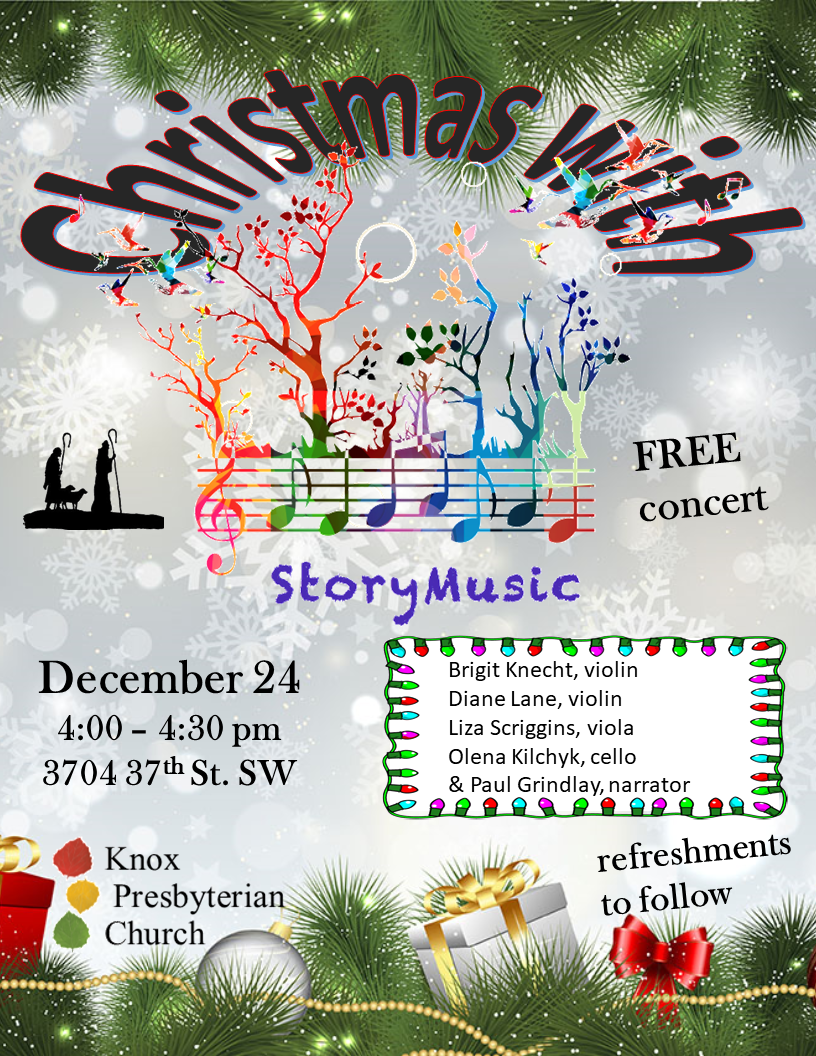 Story Music Christmas Eve Poster final